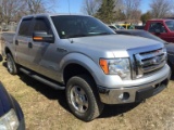 2012 FORD F150 SHORT BOX PICKUP, ECO BOOST 3.5L V6 ENGINE, 4WD, 4 DOOR, PW/