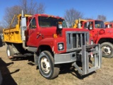 1996 INTERNATIONAL 2574 4x2 DUMP/PLOW TRUCK, 186'' WHEEL BASE, CUMMINGS L10