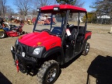 2010 BMX 500CC 4-SEATER UTV, 4x4, FRONT WINCH, 12V, 644 MILES/HOURS SHOWING