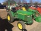 JOHN DEERE 770 TRACTOR, 3 PT, PTO, 4WD, TURF TIRES, 13.6-16 REAR TIRES, 427