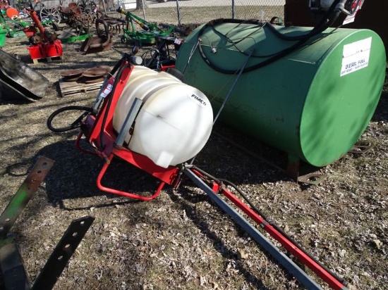 FIMCO 60 GALLON 3PT SPRAYER