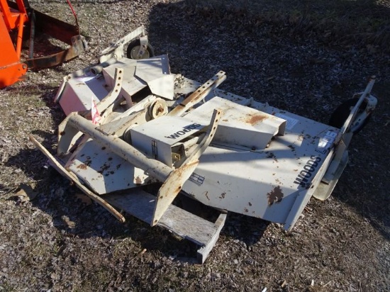 WOODS L306 MOWER DECK WITH FARMALL SUPER FI TO 140 BRACKETS, NO PULLEYI, NO