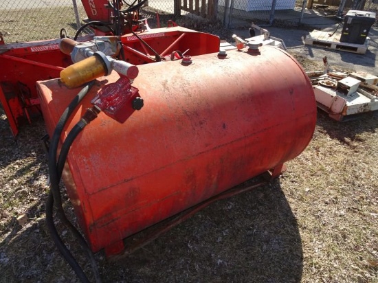 300 GALLON FUEL TANK WITH PUMP