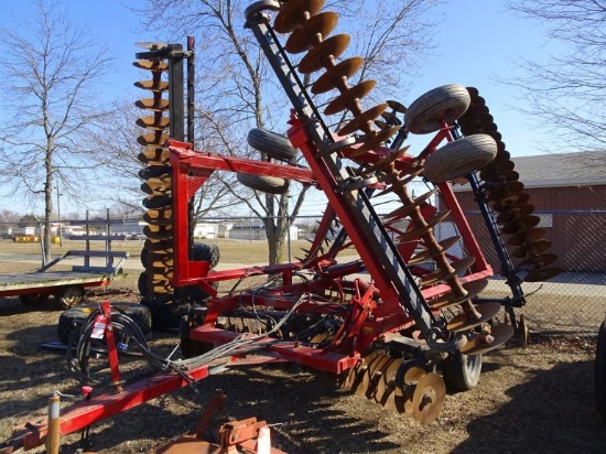 INTERNATIONAL 496 ROCK FLEX DISC, 35', WING FOLD, REAR HITCH, REAR HYDRAULI