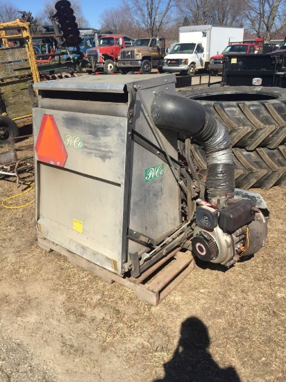 PECO VAC SYSTEM, MODEL 10052201, WITH VANMAR DIESEL, 3PT