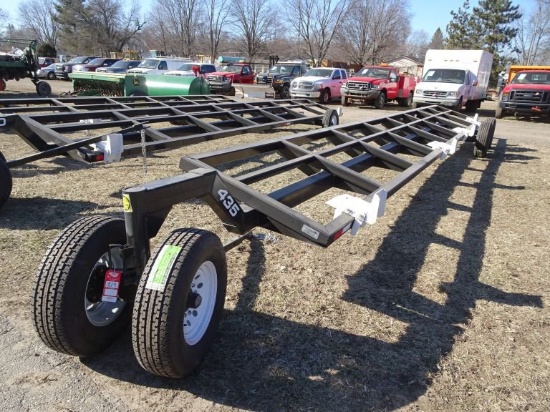 NEW 435 ROAD RUNNER HEADER CART, 35' PLATFORM, S/N 435201831417