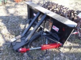 NEW TREE/FENCE POST PULLER, HYDRAULIC SKID STEER MOUNT