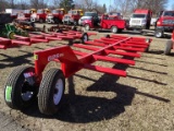NEW 625 ROUND BALE TRAILER WITH ROAD RUNNER HITCH, S/N 62501831402