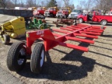 NEW 625 ROUND BALE TRAILER WITH ROAD RUNNER HITCH, S/N 625201831403