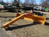 NEW 120R HYDRAULIC PULL TYPE SCRAPER WITH WEIGHT BOX, 12',