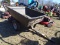 TOWABLE LAWN CART, TONGUE IS BENT