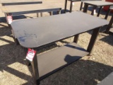 NEW HEAVY DUTY WELDING TABLE, 57'' x 29''