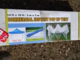 NEW INSTANT POP UP TENT, 10' x 10'