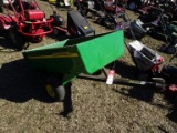 JOHN DEERE MODEL 10 GARDEN LAWN TRAILER, 4'