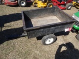 GARDEN TRAILER, MANUAL DUMP