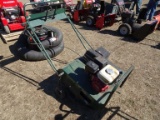 TURFCO PRO-6 SELF PROPELLED WALK BEHIND AERATOR, HONDA 4HP
