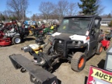 2013 BOBCAT 3650 UTV, DIESEL, SNOW PLOW, SNOW BLOWER, REAR RBLADE EBLING G-