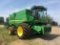 2017 NEW NEVER USED JOHN DEERE S680 COMBINE, PRWD, PREMIUM CAB, VENTILATED