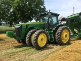 2013 JOHN DEERE 8360R TRACTOR, MFWD, IVT TRANSMISSION, ILS SUSPENSION, PREM