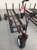 3-WHEELED BLUEBERRY CART, APPROX 110'' x 25''