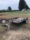 2003 CARRY ON UTILITY TRAILER, 8' x 51'', 1 7/8'' BALL, SELLS WITH TITLE, V