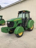 JOHN DEERE 5093EN TRACTOR, DIESEL, MFWD, EROPS, 3PT, PTO, 3 HYDRAULIC OUTLE