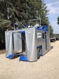 BEI AGRI-EQUIPT SWAY BLUEBERRY HARVESTER, JOHN DEERE DIESEL MOTOR, REAR LOA