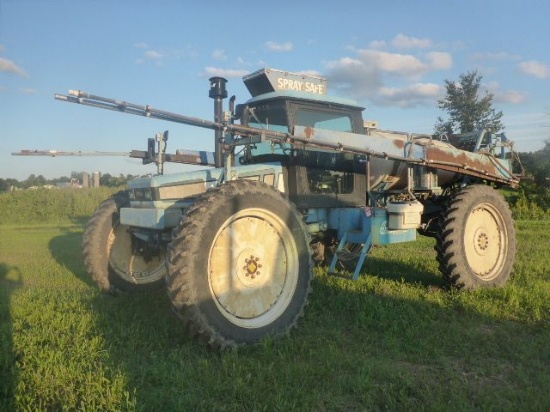 GALLENBERG AIRE GLIDE 750GE SPRAYER, CAB WITH HEAT/AC, CUMMINS 5.9L DIESEL