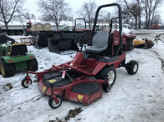 TORO GROUNDMASTER 328 D RIDING LAWN MOWER, 4x4, DIESEL, 72'' DECK, POWER ST