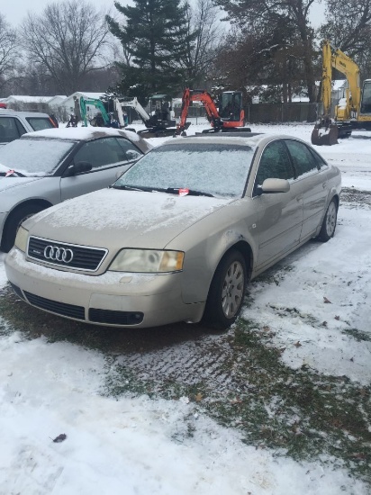 1998 AUDI QUATTRO 4 DOOR SEDAN, 2.8L V6 GAS ENGINE, AUTO TRANS, POWER WINDO