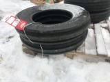 NEW GSD-16 3-RIB TIRES (2), 6-PLY