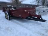 IH MODEL 550 MANURE SPREADER WITH TOP BEATER, 216 BUSHEL, 540 PTO