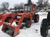 KUBOTA L4200GST WITH KUBOTA LA680 LOADER WITH BUCKET, QUICK ATTACH ADAPTOR,