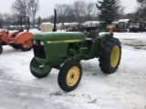 JOHN DEERE 850 AG TRACTOR, 3-CYLINDER DIESEL ENGINE, 3PT, PTO, WF, 12.4-24