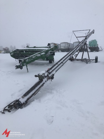 TRANSPORT AUGER, APPROX 45', PTO DRIVEN