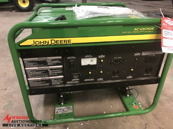 NEW JOHN DEERE ACG60105 GENERATOR, 2-65157