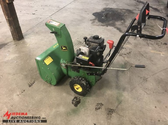 1993 JOHN DEERE TRS22 WALK BEHIND SNOW BLOWER, 22'', 3-138722