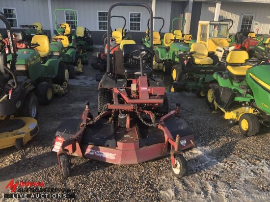 TORO GROUNDS MASTER 345, 72'' DECK, 4 CYCLE FORD GAS ENGINE, POWER STEERING
