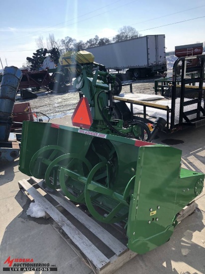 NEW 2017 FRONTIER SB1280 SNOW BLOWER ATTACHMENT, 80'', 3PT, SN:1XFSB12XVG0160008, 3-112873