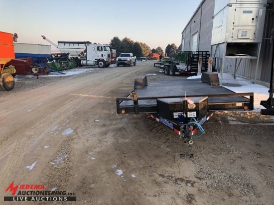 NEW 2015 LOADTRAIL TANDEM AXLE CAR HAULER, 3500LBS, 102''X20', DECK RAMPS, VIN:4ZECH2027F1075439, 63