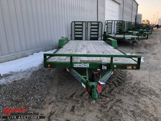 2017 LOADTRAIL TANDEM AXLE CAR HAULER, 10,000LB, 83''X20', REAR SPLIT GATE, VIN:4ZECH2029H1126765, 1