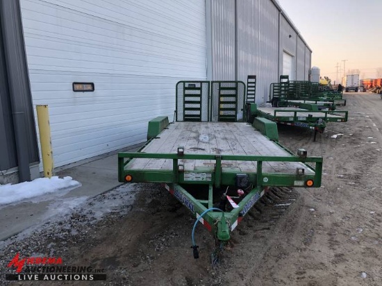 2017 LOADTRAIL TANDEM AXLE CAR HAULER, 10,000LB, 83''X20', HD REAR GATE, VIN:4ZECH2027H1126764, 1409