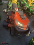 2012 HUSQVARNA YTH24V54 RIDING LAWN MOWER, 54'' DECK, 368 HOURS SHOWING, SN:30912, 9-118122