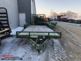 2015 LOADTRAIL TANDEM AXLE CAR HAULER, 10,000LB, 83''X20',REAR SPLIT RAMPS, VIN:4ZECH2025F1075441, 1