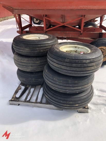 SPARE TIRES FROM GRAVITY WAGONS