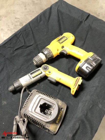 DEWALT 14 VOLT CORDLESS DRILL  AND DRIVER COMES WITH CHARGER AND 1 BATTERY