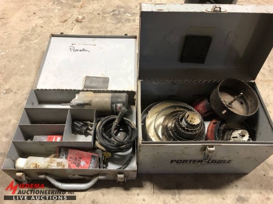 PORTER-CABLE, MODEL 7359, DREMEL POWER UNIT, INCLUDES CASE AND ACCESSORIES, ALSO INCLUDES CASE FILLE