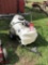 TOWABLE LAWN SPRAYER WITH HOSE AND WAND