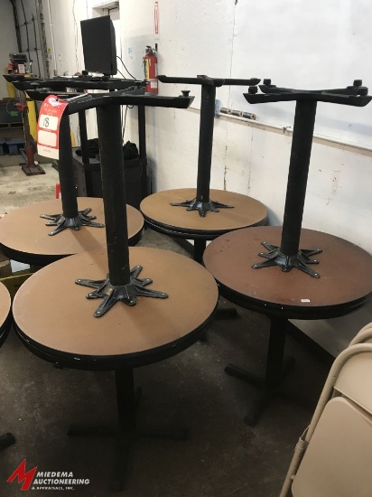 ROUND TABLES, 30'' ROUND X 29'' TALL (8)
