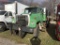 1985 FORD 8000 SINGLE AXLE DUMP TRUCK, 3208 CAT DIESEL, AUTO TRANS, 12' BELLY PLOW, FRONT MOUNT FOR 